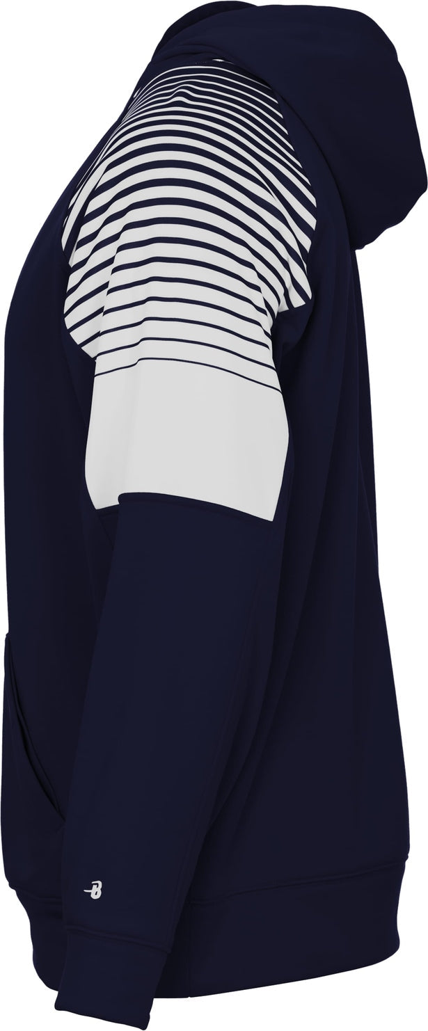Badger Sport 2405 Lineup Youth Hoodie - Navy