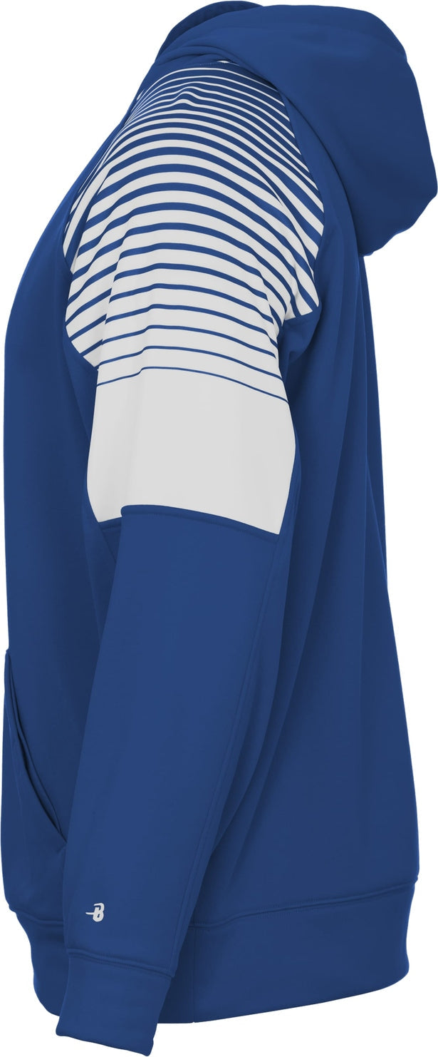 Badger Sport 2405 Lineup Youth Hoodie - Royal