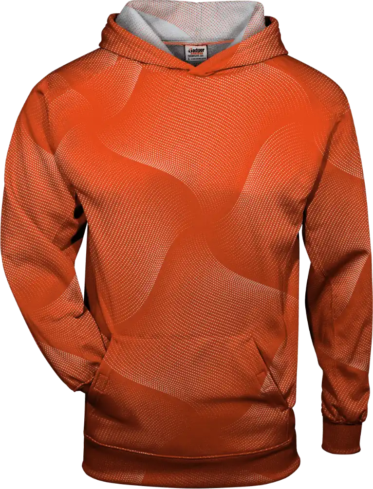Badger Sport 2413 Warp Youth Hoodie - Orange
