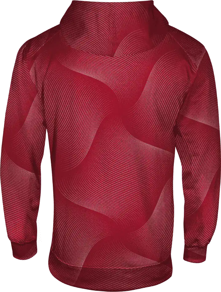 Badger Sport 2413 Warp Youth Hoodie - Red