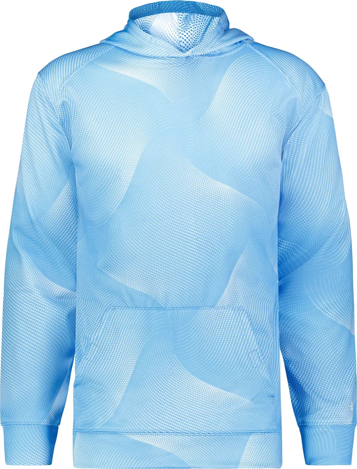 Badger Sport 241300 Youth Warp Fleece Hoodie - Columbia Blue - Xs