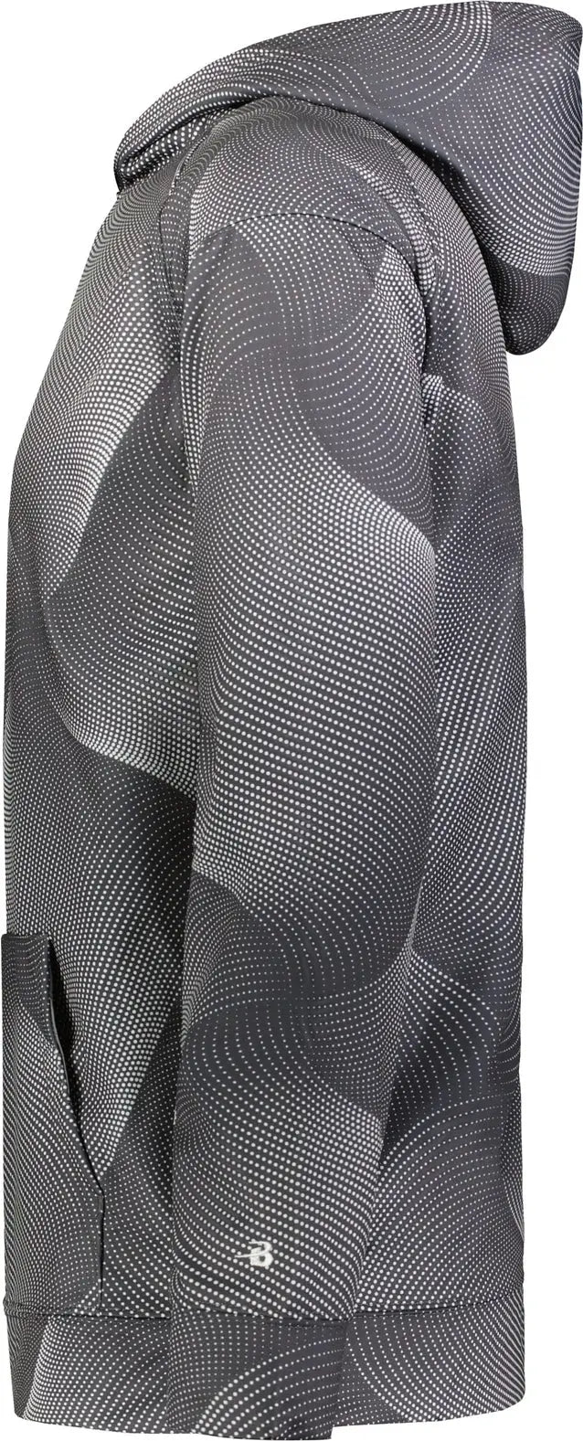 Badger Sport 241300 Youth Warp Fleece Hoodie - Graphite