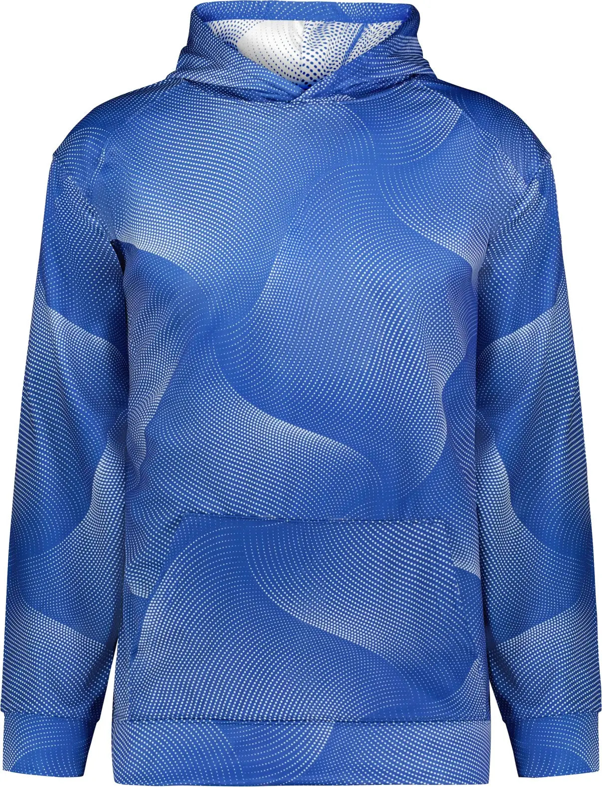 Badger Sport 241300 Youth Warp Fleece Hoodie - Royal - Xs