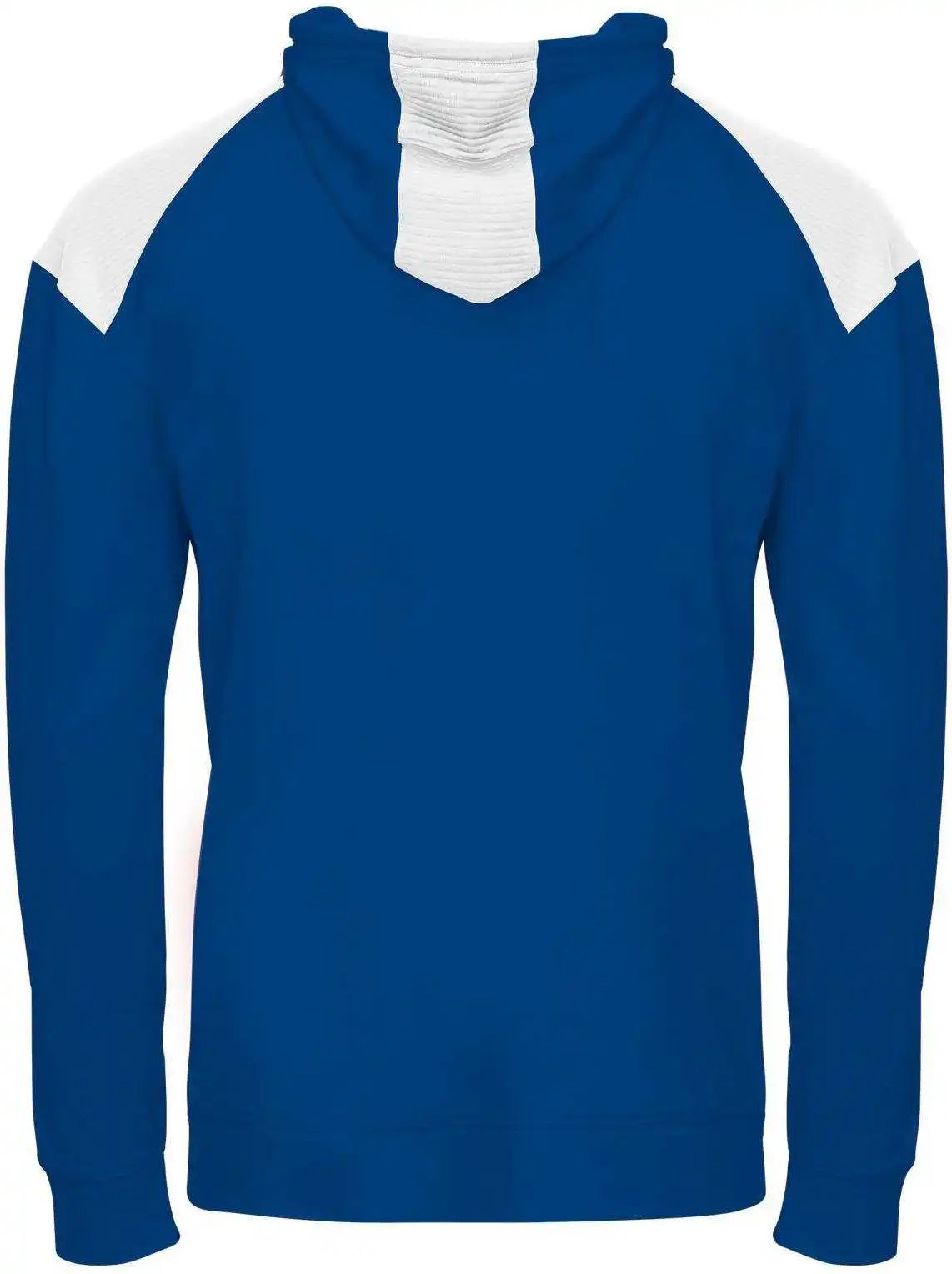 Badger Sport 2440 Breakout Performance Fleece Youth Hoodie - Royal White