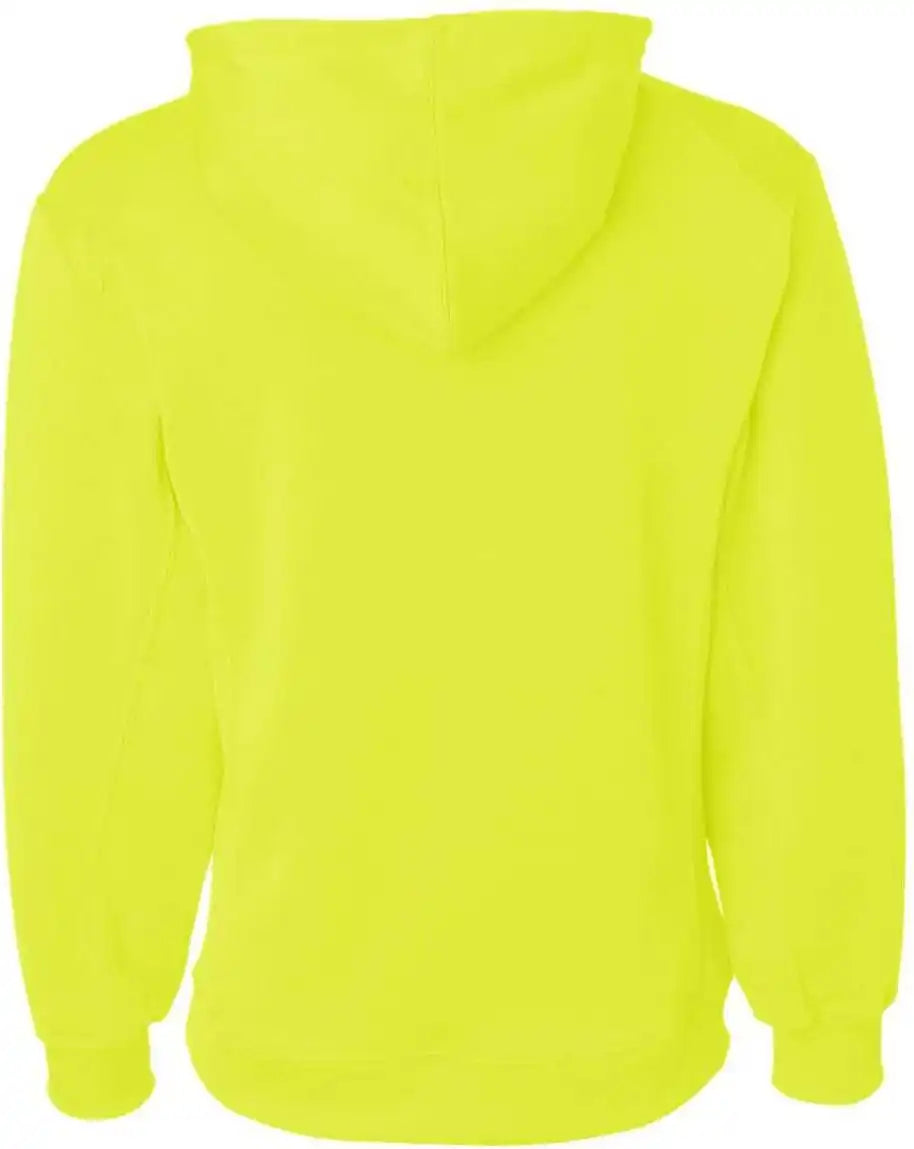 Badger Sport 2454 Bt5 Youth Fleece Hoodie - Safety Yellow Green