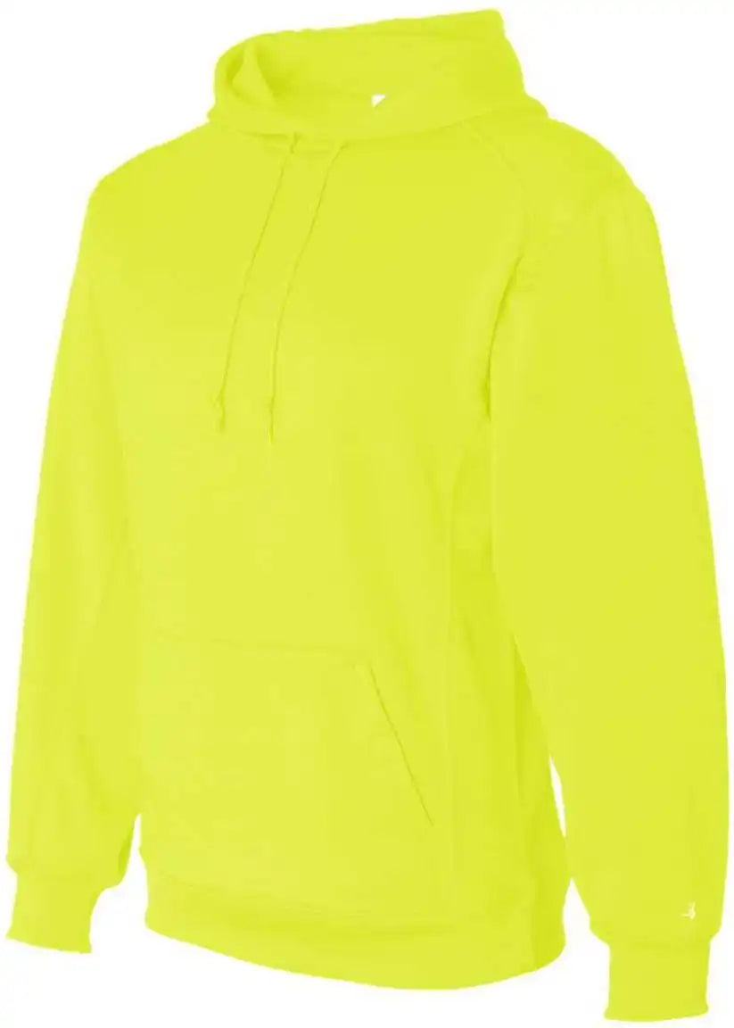 Badger Sport 2454 Bt5 Youth Fleece Hoodie - Safety Yellow Green