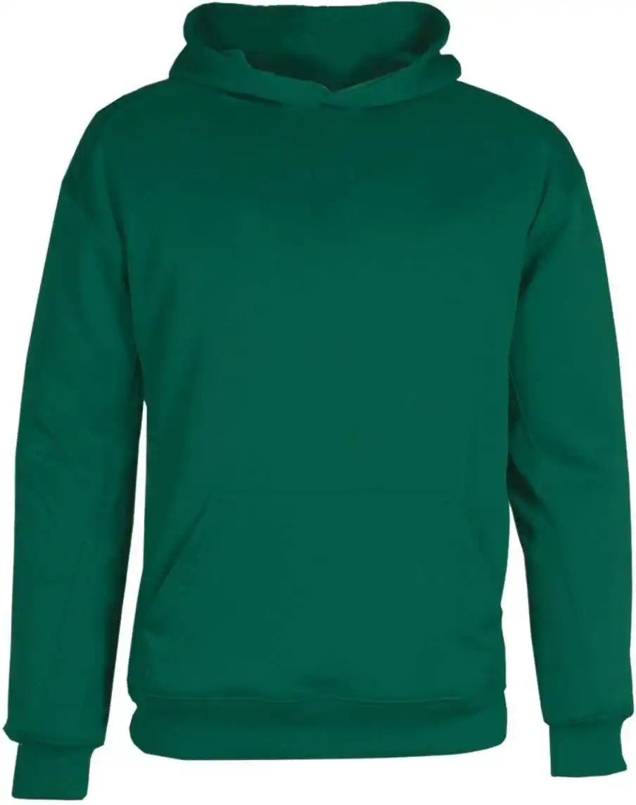 Badger Sport 2454 Poly Fleece Youth Hoodie - Forest