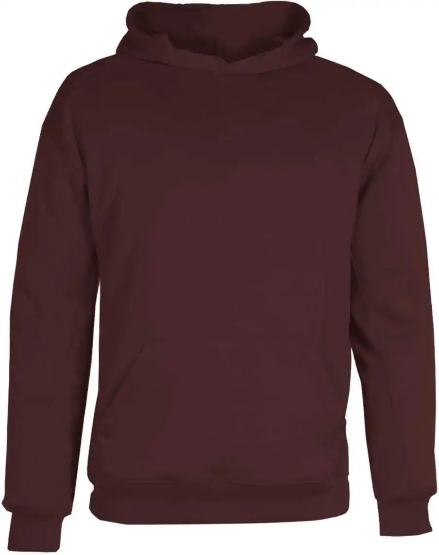 Badger Sport 2454 Poly Fleece Youth Hoodie - Maroon