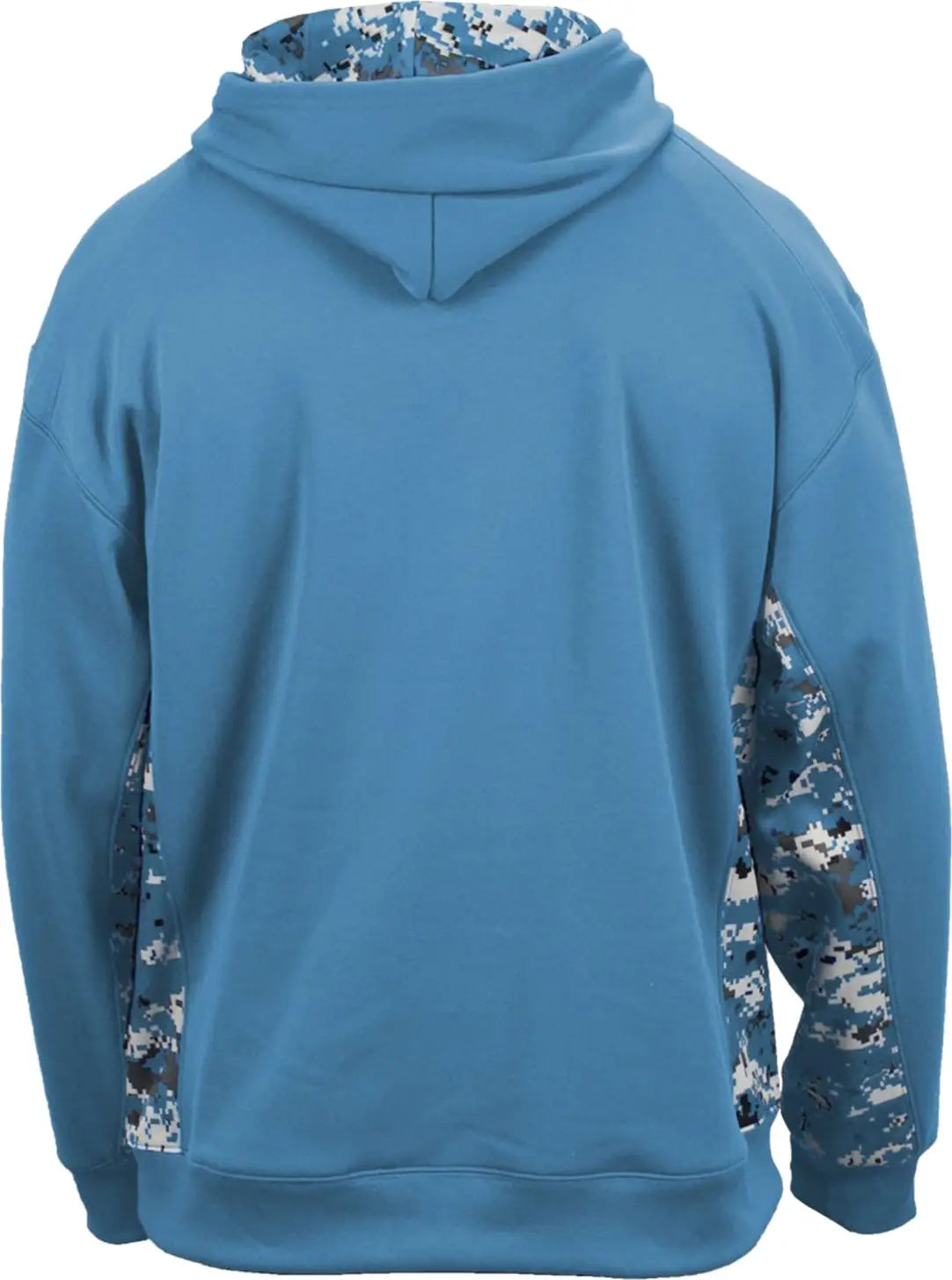 Badger Sport 2464 Digital C/b Youth Hoodie - Columbia Blue