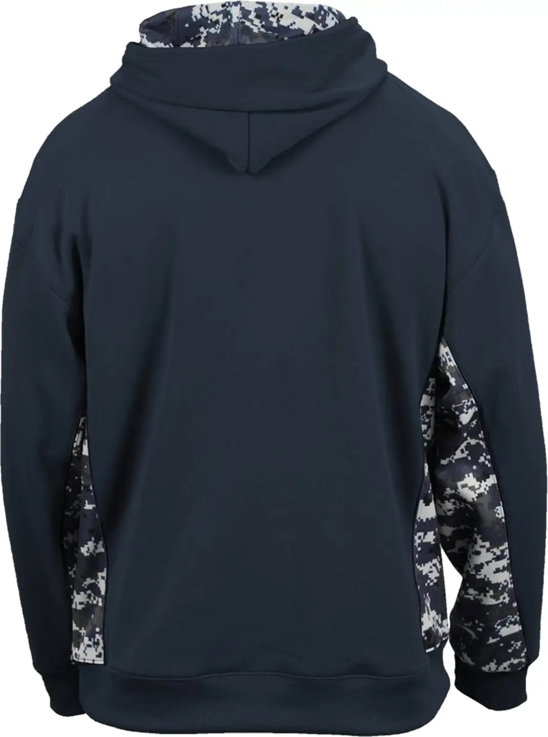 Badger Sport 2464 Digital C/b Youth Hoodie - Navy