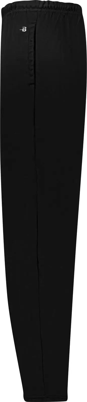 Badger Sport 2478 Youth Performance Open Bottom Pants- Black