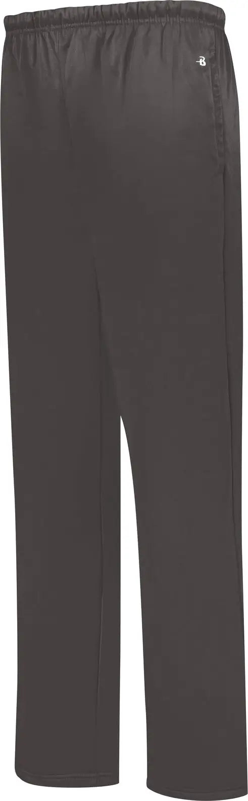 Badger Sport 2478 Youth Performance Open Bottom Pants- Graphite - Xs