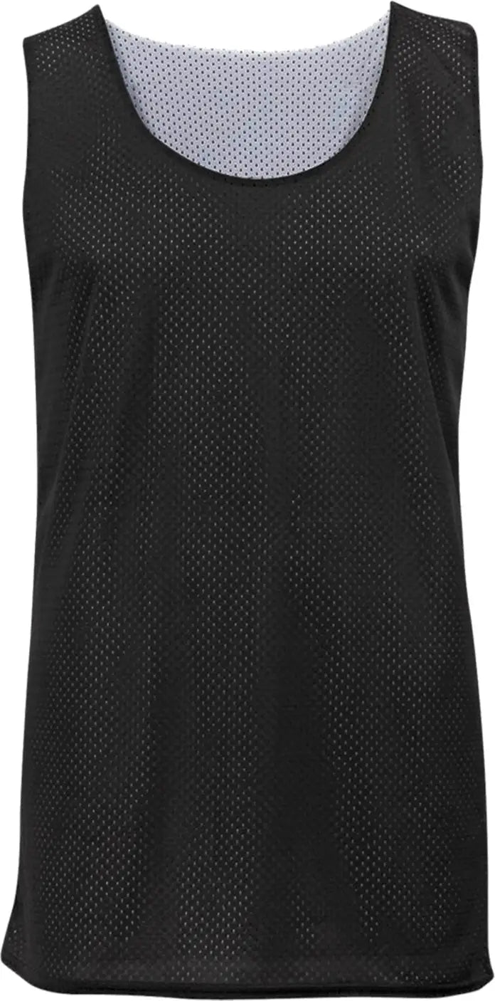 Badger Sport 2529 Youth Mesh Reversible Jersey - Black White