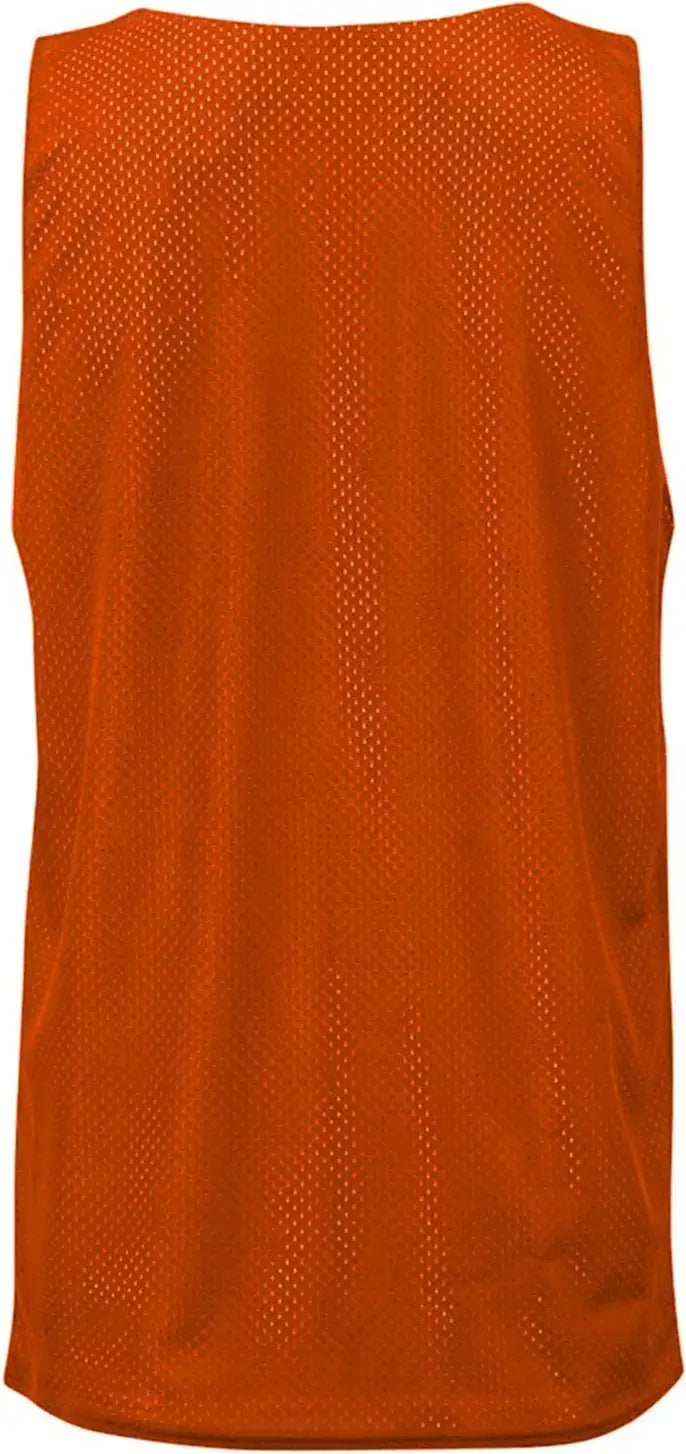 Badger Sport 2529 Youth Mesh Reversible Jersey - Burnt Orange White