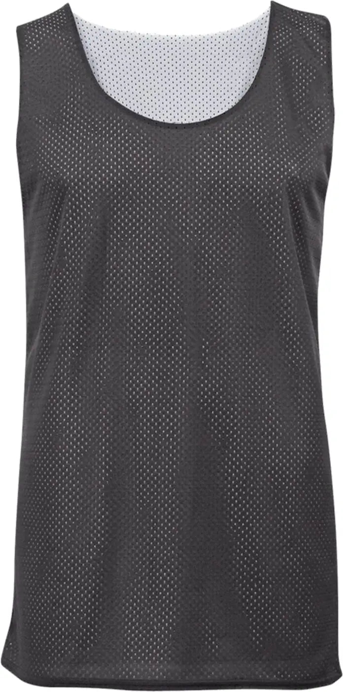 Badger Sport 2529 Youth Mesh Reversible Jersey - Graphite White - Xs