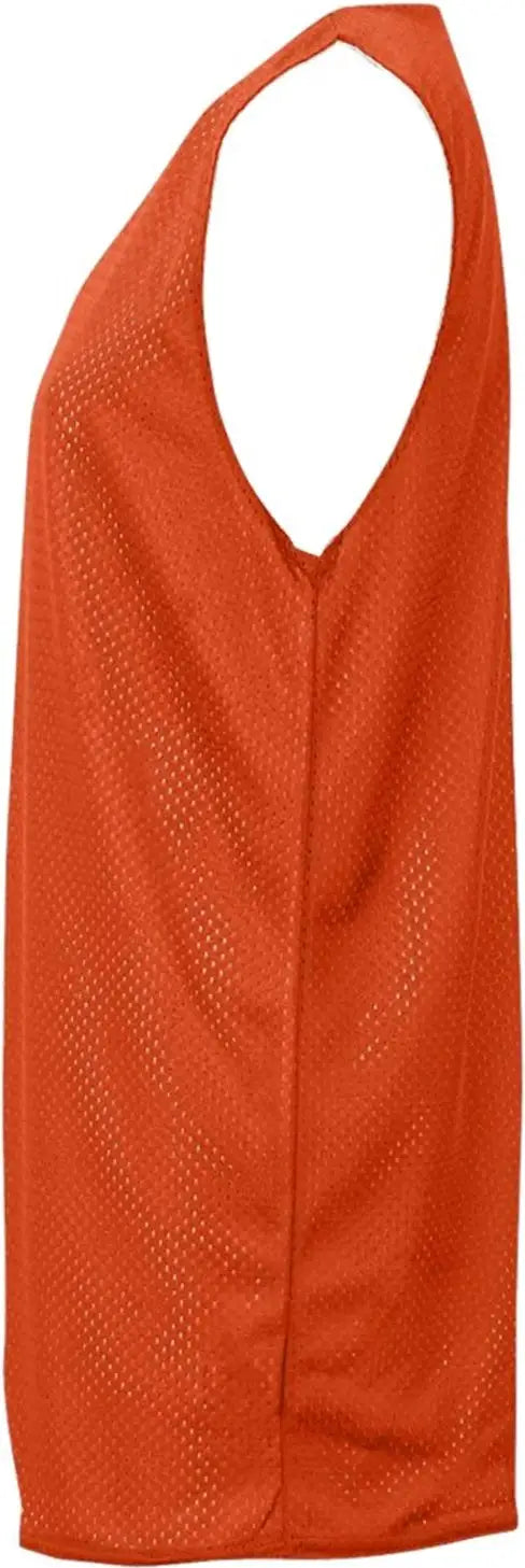 Badger Sport 252900 Youth Mesh Reversible Jersey - Burnt Orange White