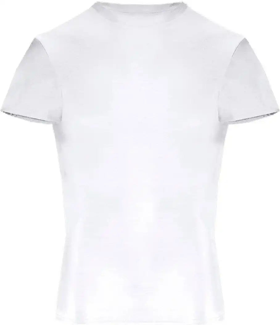 Badger Sport 2621 Pro Compression Youth Crew White
