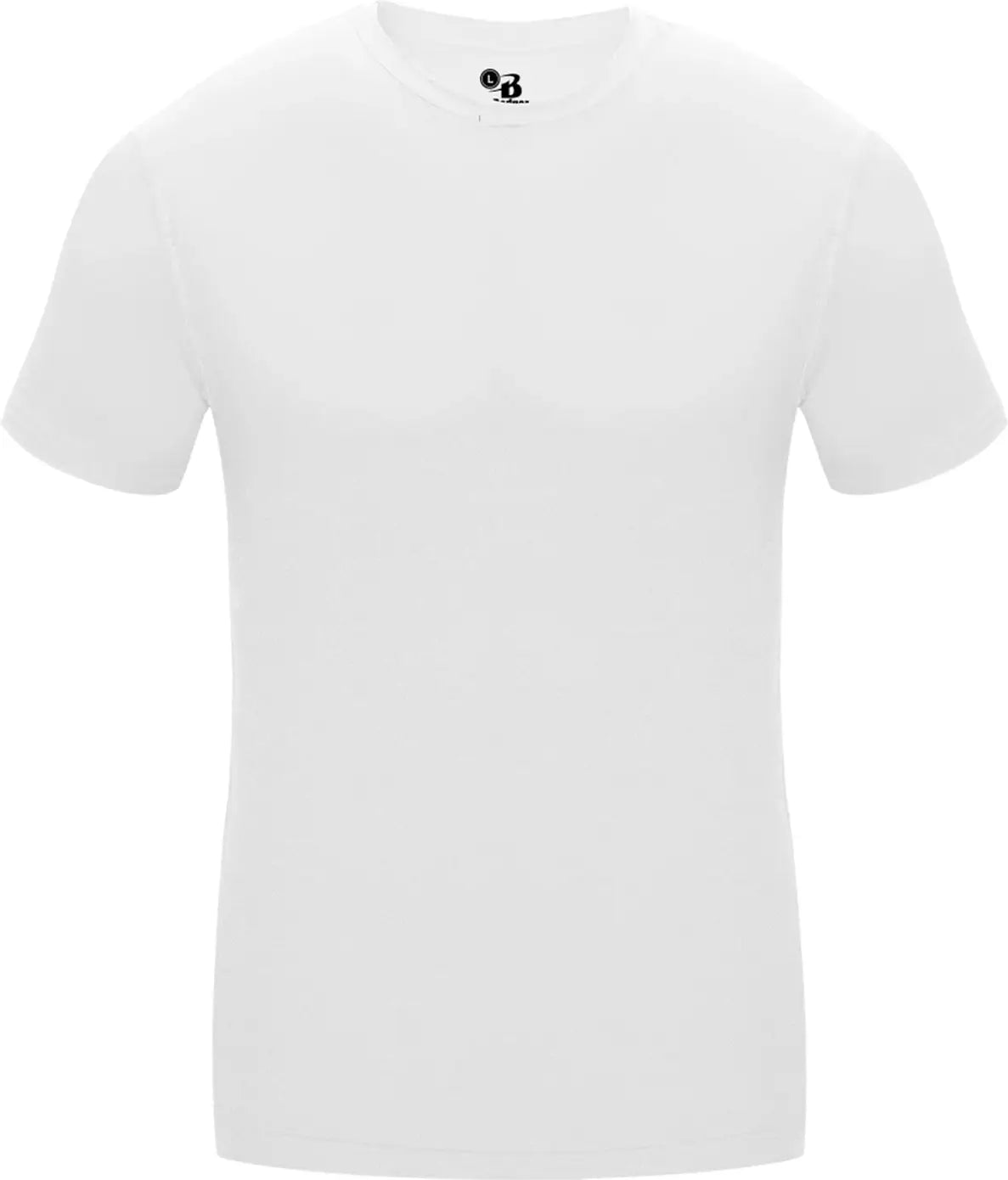 Badger Sport 2621 Pro-compression Youth Crew - White - s