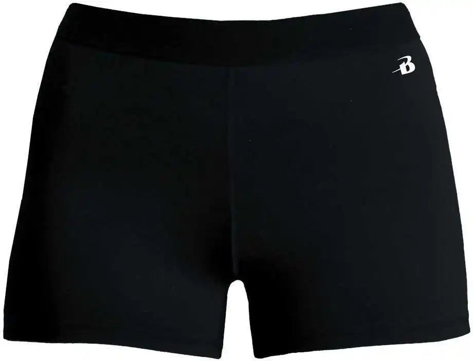 Badger Sport 2629 Girl’s Pro Compression Short Black