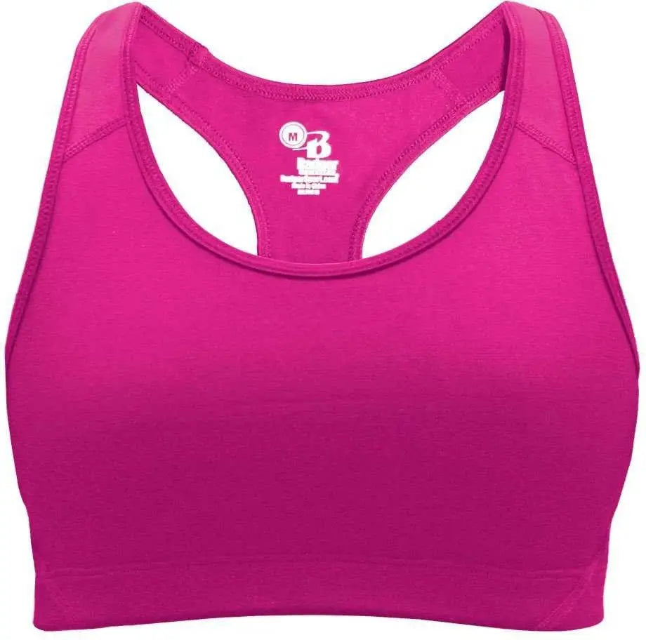 Badger Sport 2636 B-sport Girls Bra Top - Hot Pink