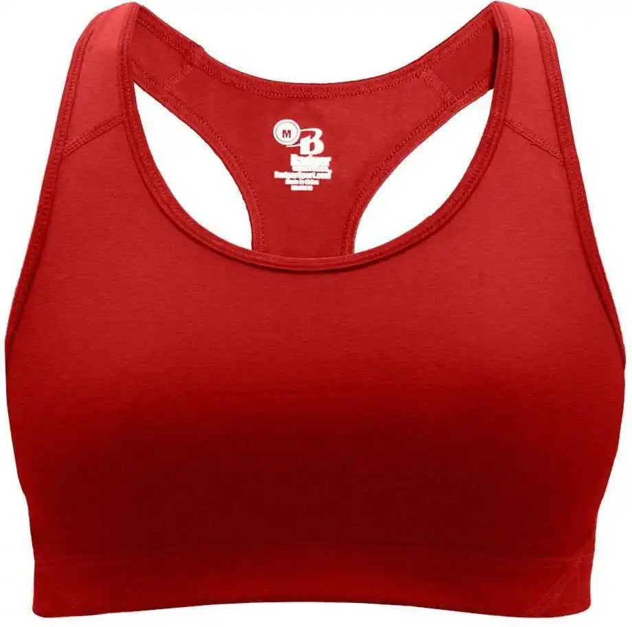 Badger Sport 2636 B-sport Girls Bra Top - Red