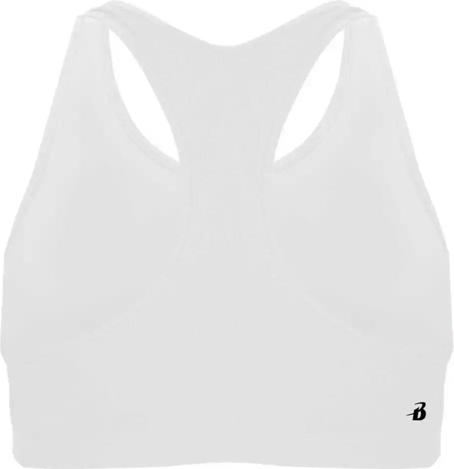 Badger Sport 2636 b Girls Bra Top White