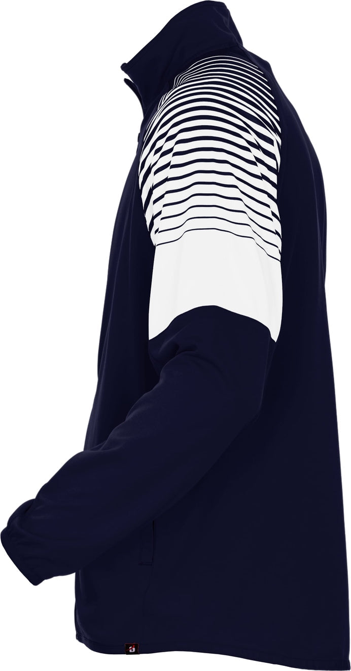 Badger Sport 2720 Lineup Outer Core Youth Jacket - Navy
