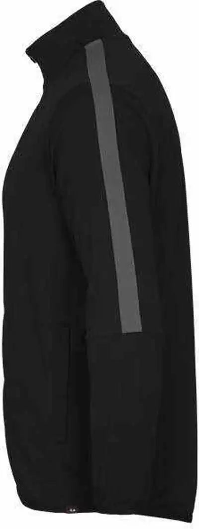 Badger Sport 272100 Blitz Outer Core Youth Jacket Black Graphite