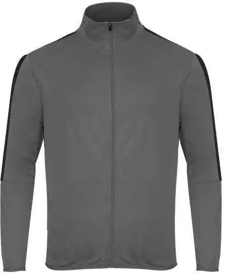 Badger Sport 272100 Blitz Outer Core Youth Jacket Graphite Black