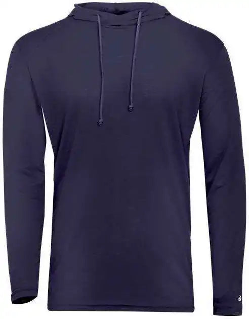 Badger Sport 2905 Tri-blend Surplice Youth Hoodie - Navy