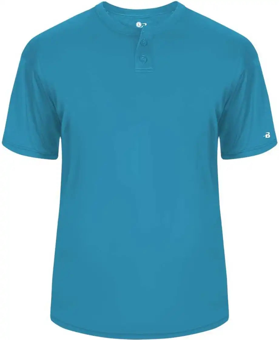 Badger Sport 2930 Youth b Core Placket Electric Blue