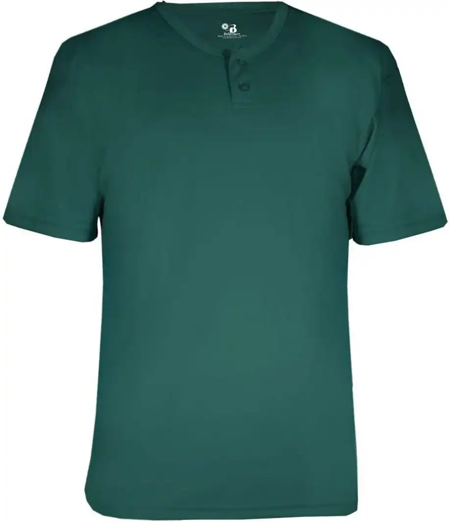Badger Sport 2930 Youth b Core Placket Forest