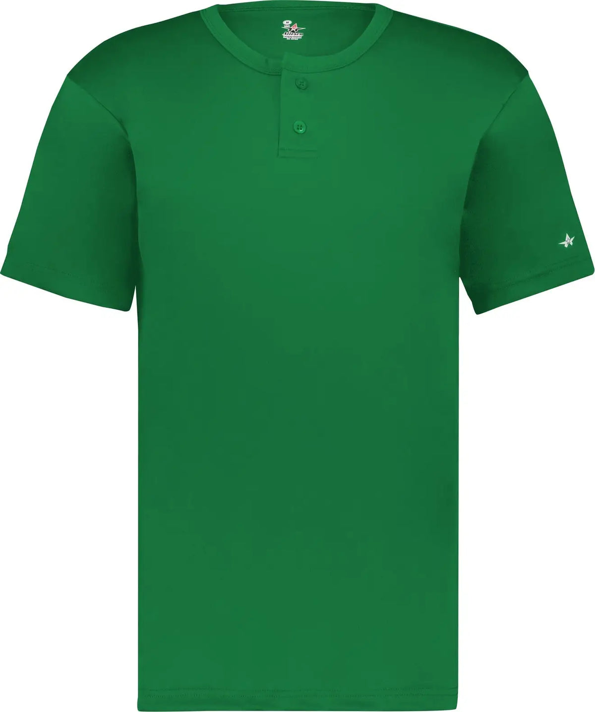 Badger Sport 2930 Youth B-core Placket - Kelly