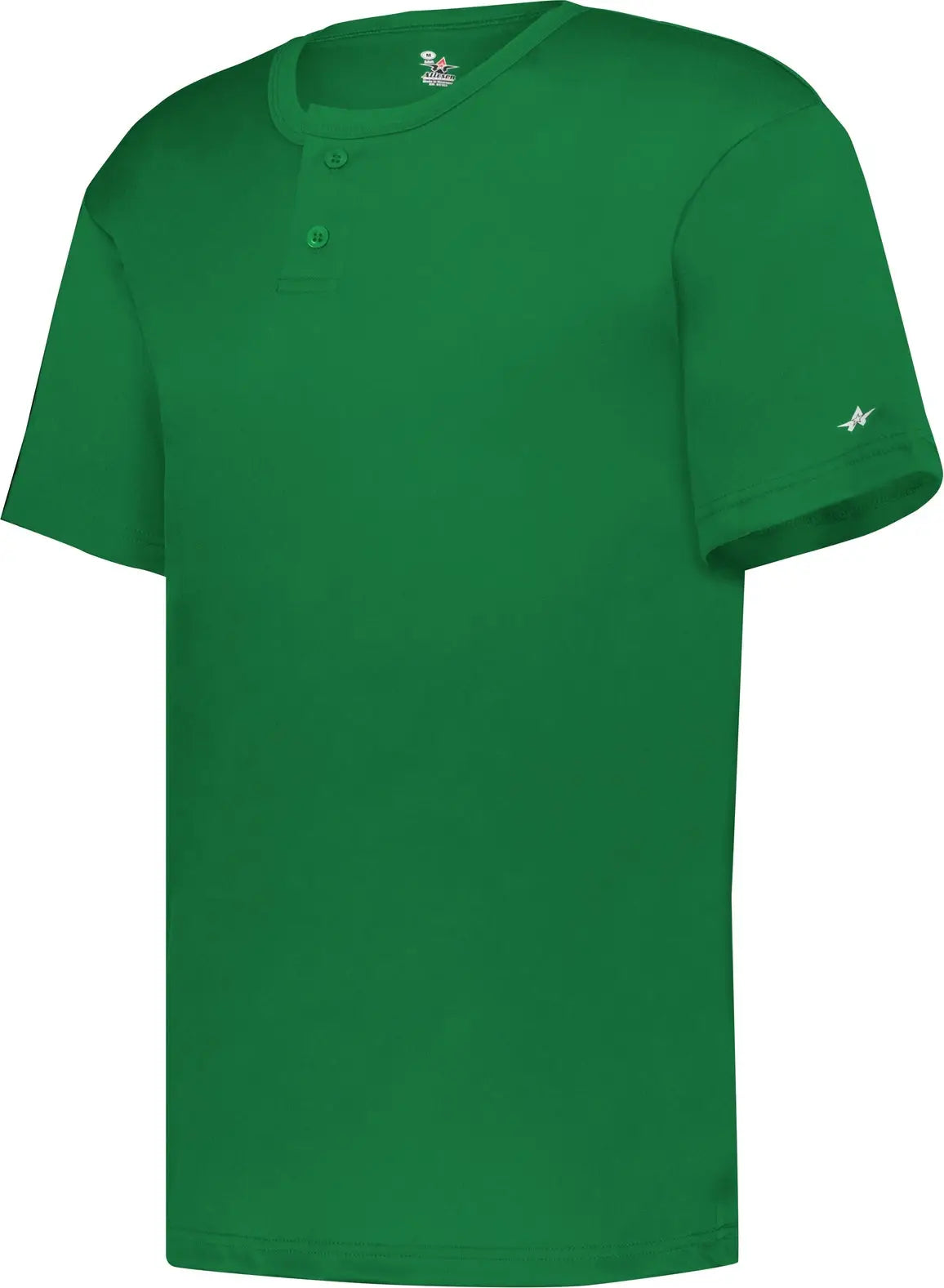 Badger Sport 2930 Youth B-core Placket - Kelly - Xs