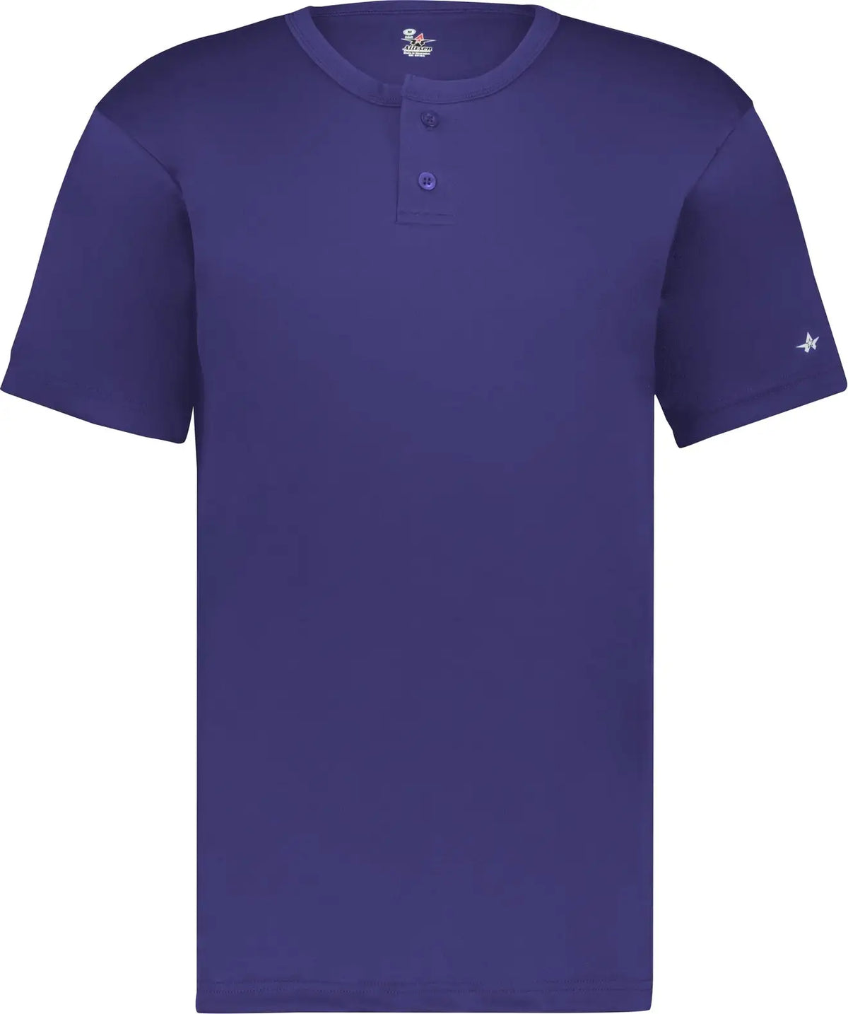Badger Sport 2930 Youth B-core Placket - Purple