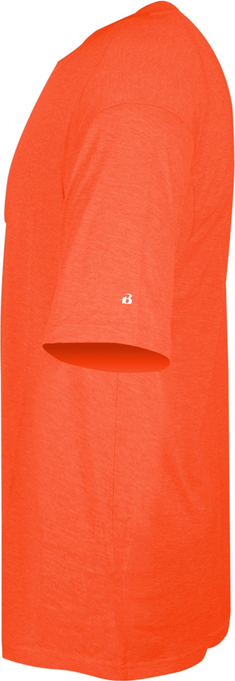 Badger Sport 2940 Tri-blend Youth Tee - Burnt Orange Heather
