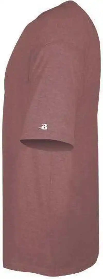 Badger Sport 2940 Tri Blend Youth Tee Maroon Heather