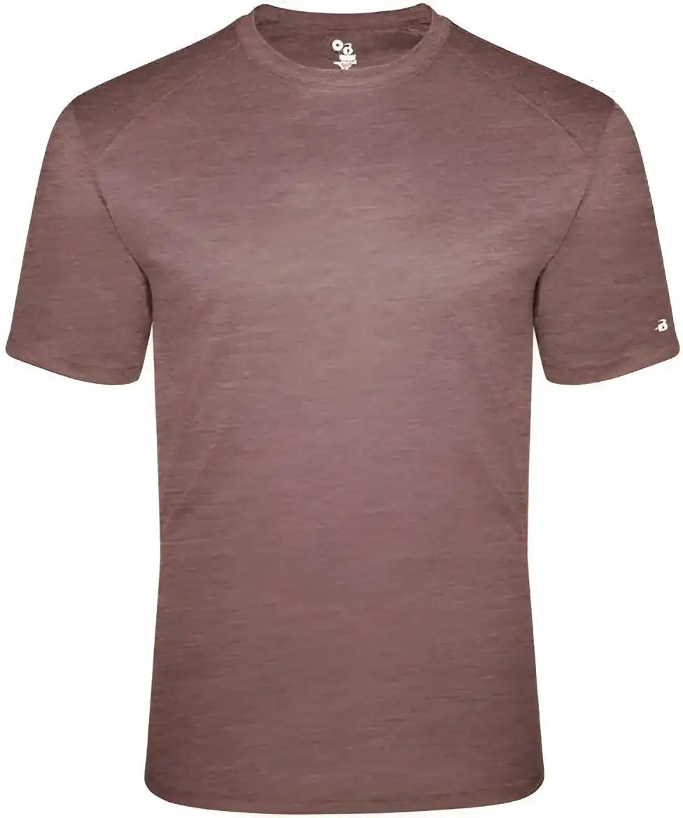Badger Sport 2940 Tri Blend Youth Tee Maroon Heather
