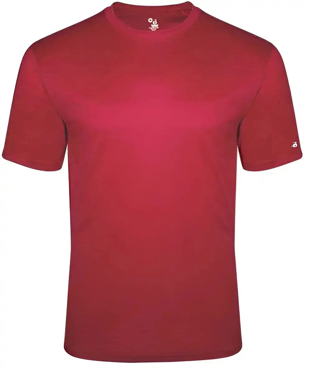 Badger Sport 2940 Tri Blend Youth Tee Red Heather