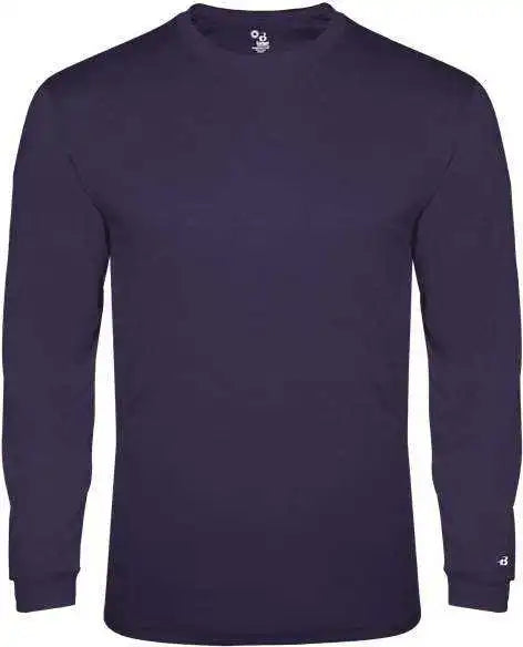 Badger Sport 2944 Tri-blend Long Sleeve Youth Tee - Black
