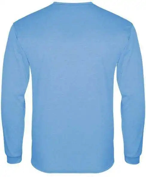 Badger Sport 2944 Tri-blend Long Sleeve Youth Tee - Columbia Blue Heather