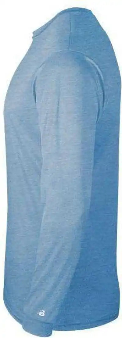 Badger Sport 2944 Tri-blend Long Sleeve Youth Tee - Columbia Blue Heather