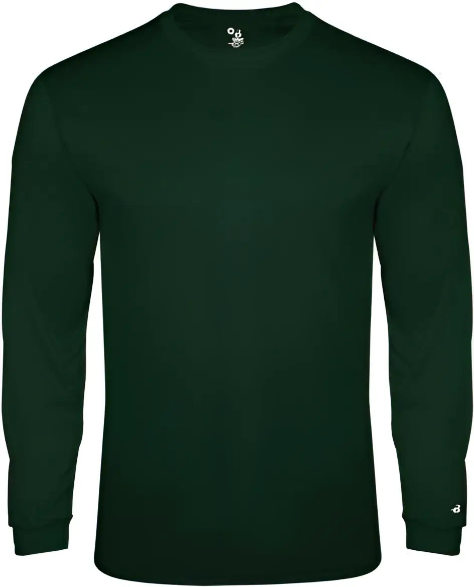 Badger Sport 2944 Tri-blend Long Sleeve Youth Tee - Forest