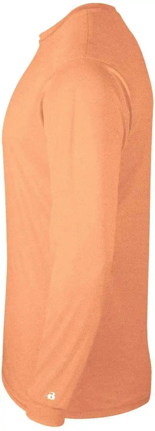 Badger Sport 2944 Tri-blend Long Sleeve Youth Tee - Peach