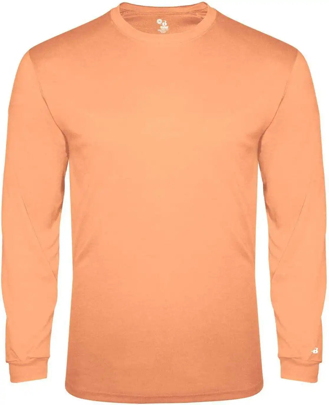 Badger Sport 2944 Tri-blend Long Sleeve Youth Tee - Peach