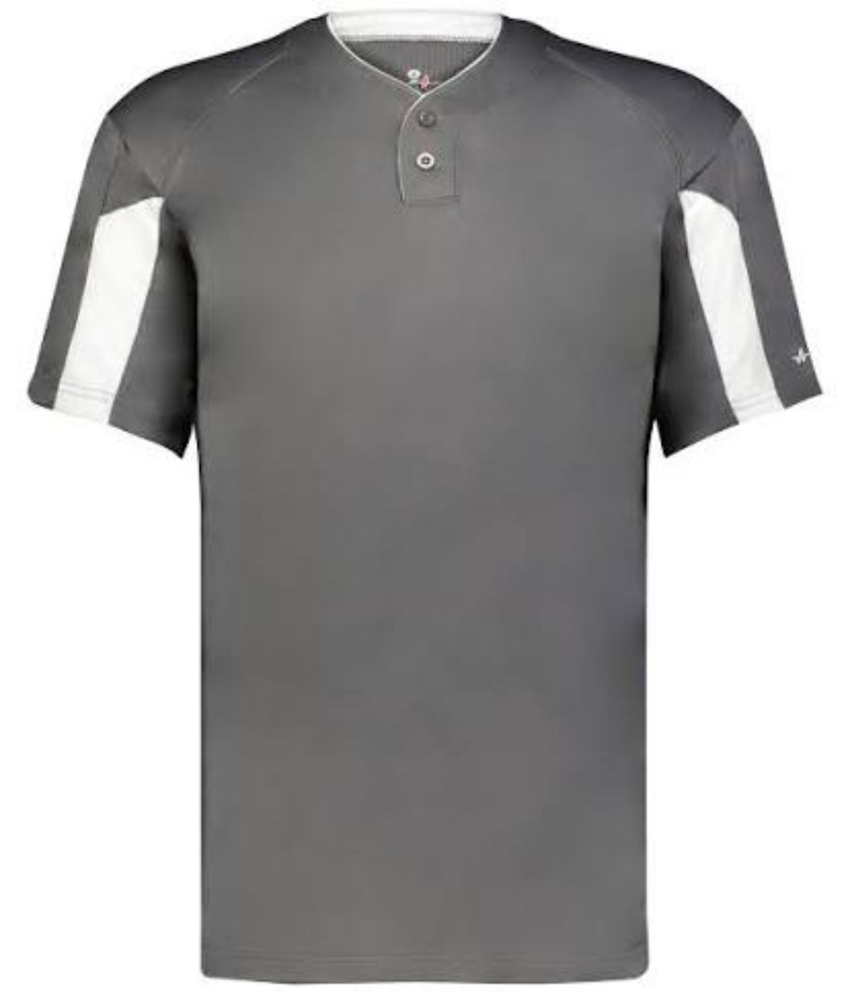 Badger Sport 2976 Youth Striker Placket - Graphite White