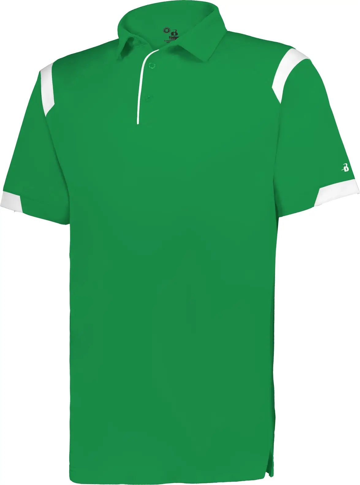 Badger Sport 335000 on the Rise Polo - Kelly White - Adult s