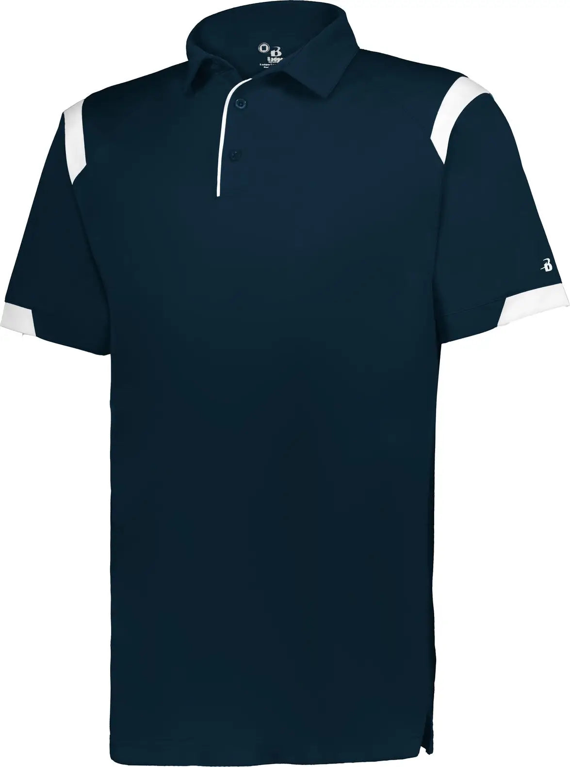 Badger Sport 335000 on the Rise Polo - Navy White