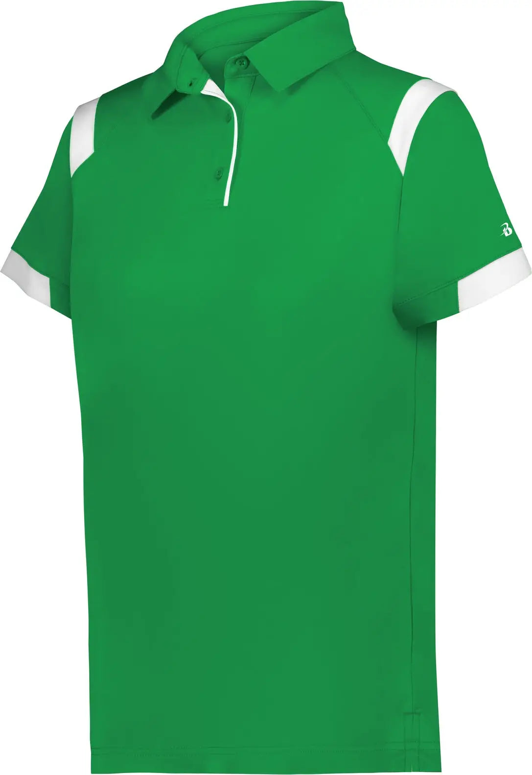Badger Sport 335100 Ladies on the Rise Polo - Kelly White