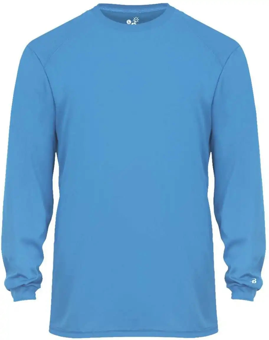 Badger Sport 4004 Ultimate Softlock Long Sleeve Tee - Columbia Blue